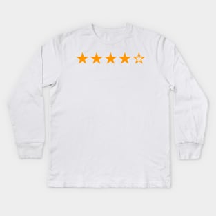 Getting a Four Star Review on the Internet Kids Long Sleeve T-Shirt